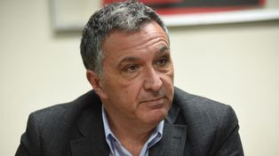 El presidente Ignacio Astore conversó por espacio de más de una hora con representantes de la oposición.
