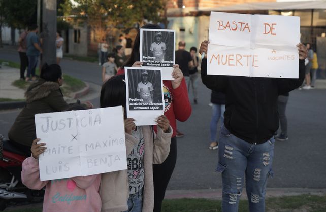 Vecinos enfrentaron el miedo y se manifestaron en un playón de La Cerámica
