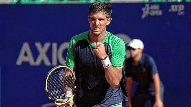 Delbonis se retiró ovacionado por el público.