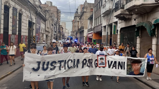 Muerte del jugador de vóley de Central Córdoba: emotiva marcha y reclamo de justicia