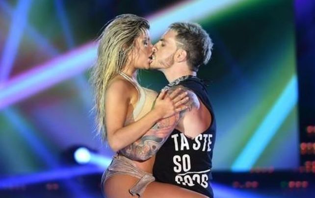 Ardiente reggaeton de Fede Bal y Laurita Fernández que terminaron a los besos en el Bailando