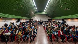 Homenajearon a Varisco con el salón principal del Comité Provincial de la UCR colmado.