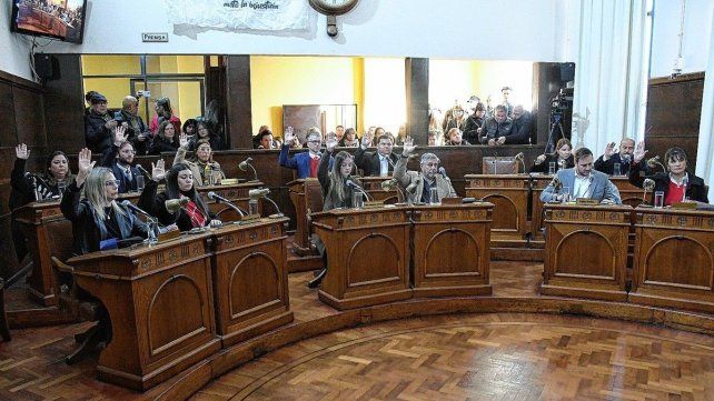 Se vivieron momentos de tensión durante el tratamiento de la ordenanza que despertó polémica.&nbsp;