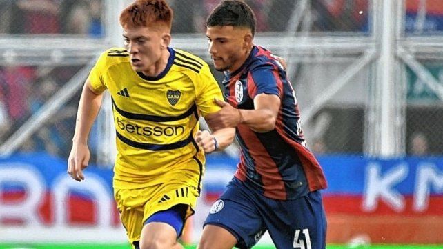 San Lorenzo y Boca Juniors empataron en un polémico final.