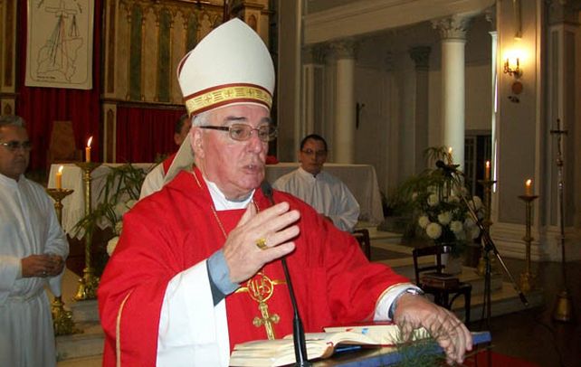 Monseñor faifer. El obispo de Goya ayudó al padre Domingo Pacheco.