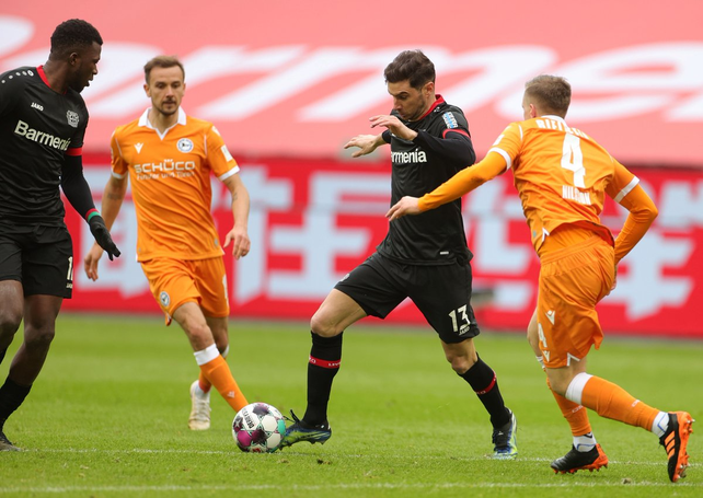Lucas Alario no pudo evitar la derrota del Bayer Leverkusen Lucas Alario no pudo evitar la derrota del Bayer Leverkusen