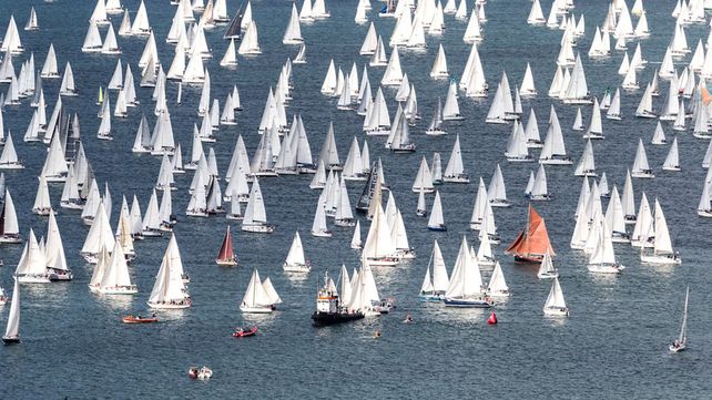 Las mejores fotos de la Barcolana, la regata más concurrida del mundo