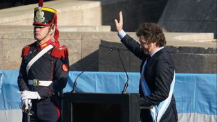 El presidente Javier Milei renovó en Rosario sus gestos hacia la dirigencia política.&nbsp;