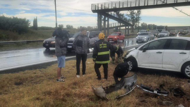 Siniestro en la autopista Rosario–Córdoba