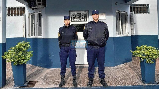 Policías oficiaron de parteros en el barrio Consejo