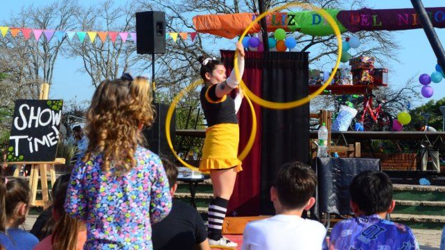 Jornadas de circo para las infancias en el CIL La Floresta