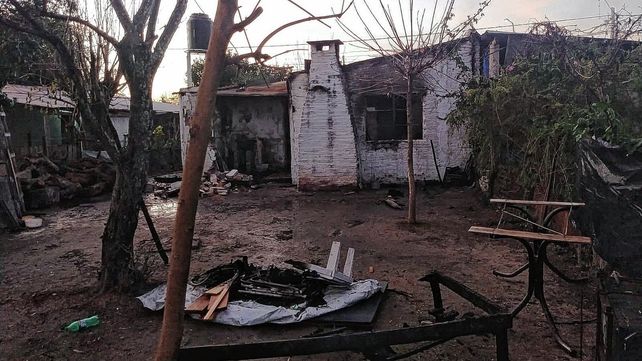 San Jaime: un cortocircuito causó un incendio de una casa