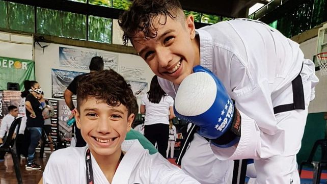 Luciano y Valentino Daverio están listos para el Mundial de Croacia. El taekwondo rosarino