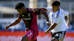 El colombiano Miguel Borja estará en el ataque de River en el estadio Madre de Ciudades. Y seguramente también contra Central.