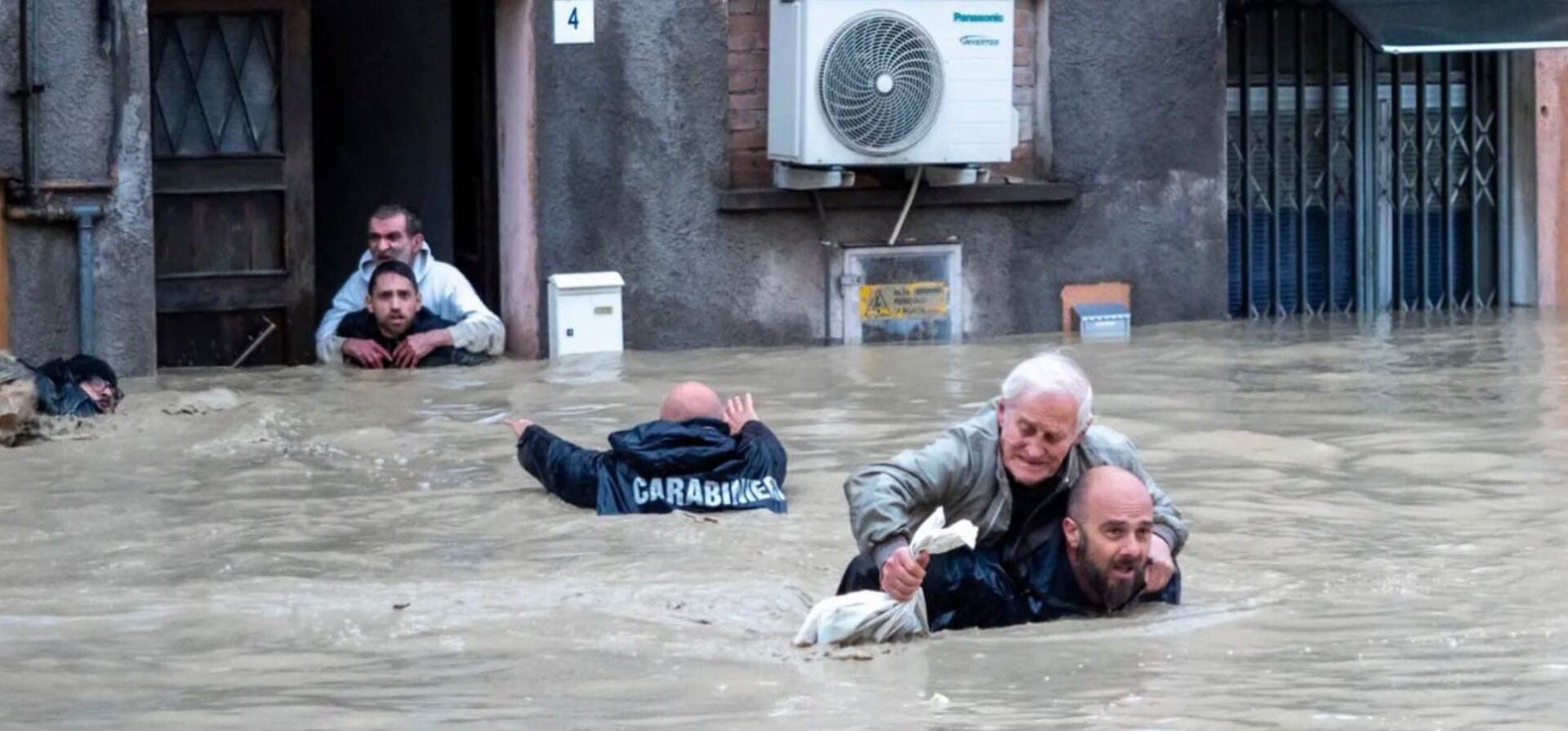 Devastadoras imágenes de las inundaciones en Italia