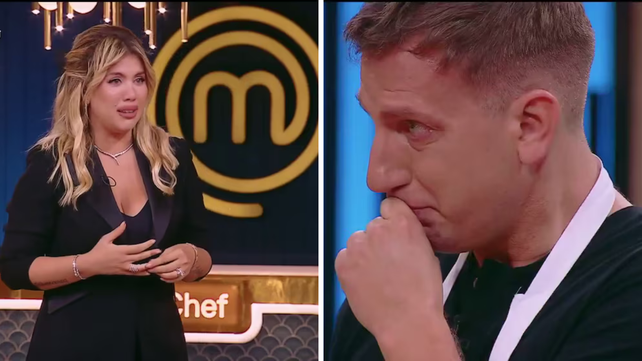 Maxi Lopez se despidió de MasterChef Celebrity