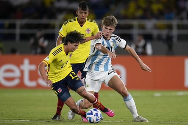 Sub-20: Argentina perdió 1 a 0 con Colombia y no se pudo clasificar al hexagonal final