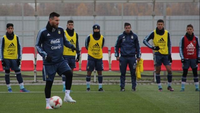 Argentina realizó su primer trabajo en Rusia