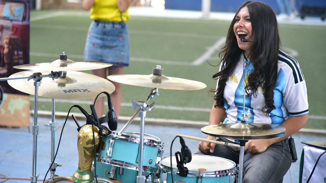 Una rosarina dirige en México el mayor encuentro de mujeres bateristas de Latinoamérica