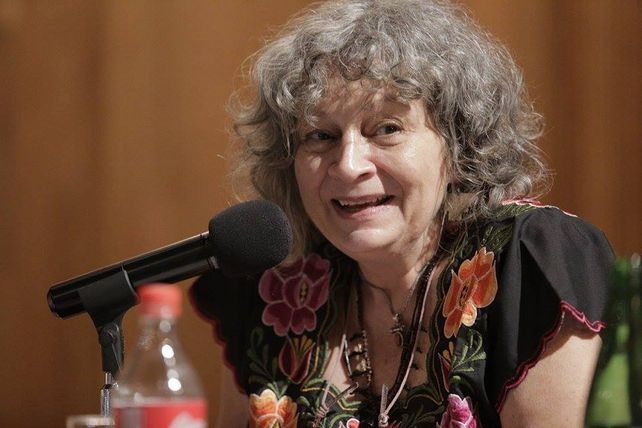 Rita Segato&nbsp; pasó esta mañana por los tribunales de Paraná.&nbsp;