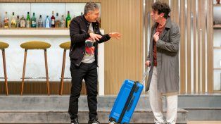 Amigos en problemas. Alfi (Suar) y Fideo (Peretti) protagonizan “Inmaduros”, con dirección de Dayub.