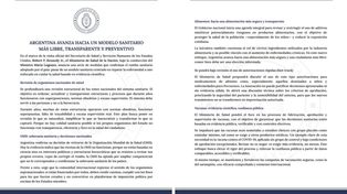 Reforma sanitaria nacional: supervisión de vacunas, control de alimentos y revisión de organismos