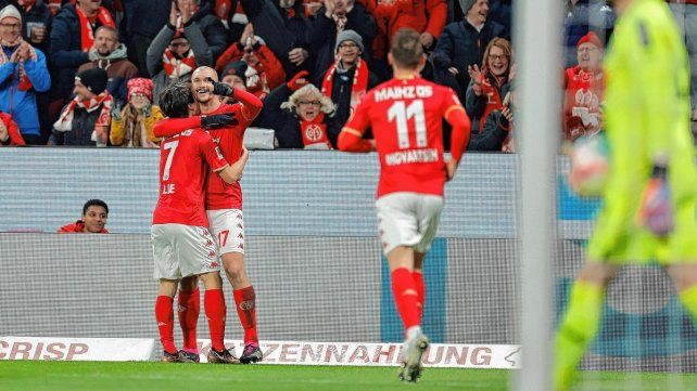 Mainz 05 goleó a Borussia Monchengladbach en la Bundesliga