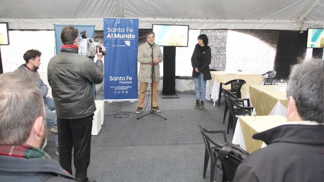 Al mundo. La Agencia Santa Fe Global y Agroactiva organizaron las rondas de negocios internacionales.
