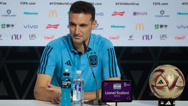El director técnico de la selección argentina