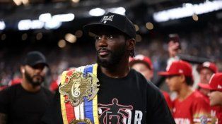 Terence Crawford vivió un tenso momento.