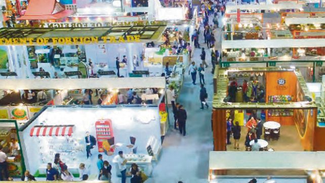 La Thaifex es una de las ferias más grandes del mundo.