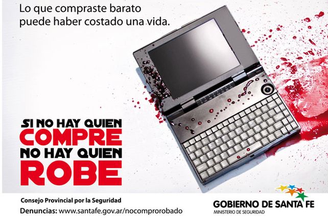 Presentan campaña de difusión contra la compra de artículos robados