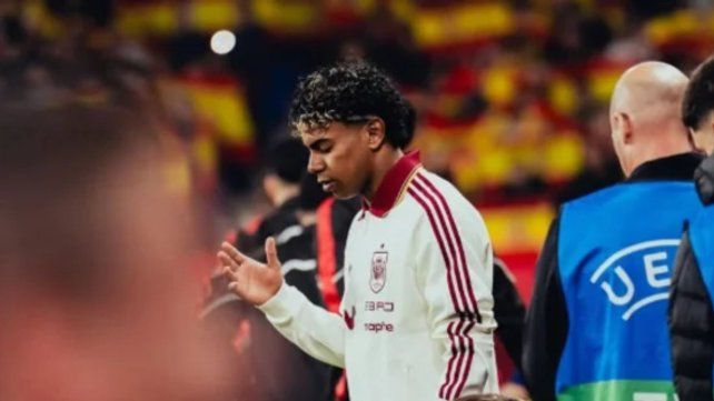 Lamine Yamal se lamentó por lo sucedido en el estadio del Espanyol de Barcelona.