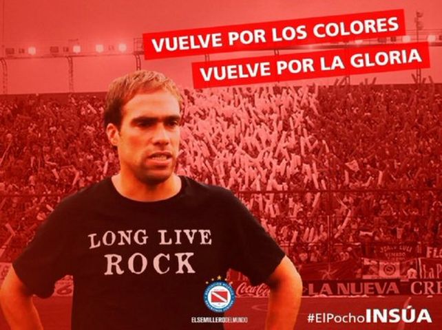El Pocho Insúa vuelve a su casa