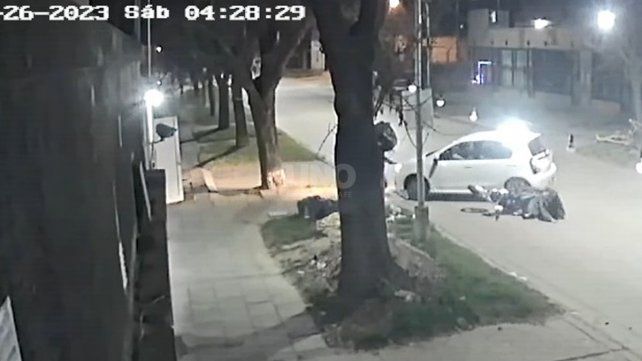 Así sucedió el violento intento de robo de un auto