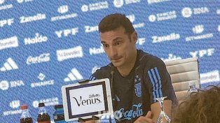 Scaloni sobre el futuro de Messi: Es prudente