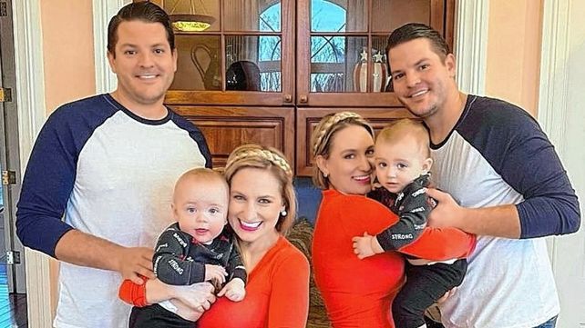 Ambas parejas de gemelos tuvieron hijos con meses de diferencia que comparten ADN. La historia ya es viral&nbsp;