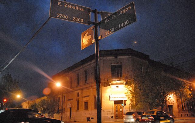 La escuela técnica de Zeballos y Ovidio Lagos a la que concurre el joven. (foto: Francisco Guillén)