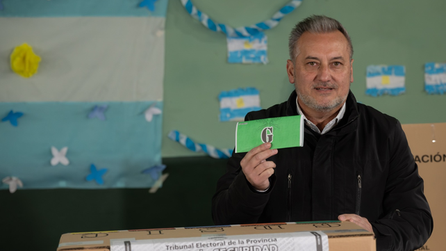 El precandidato a gobernador de Santa Fe por Juntos Avancemos