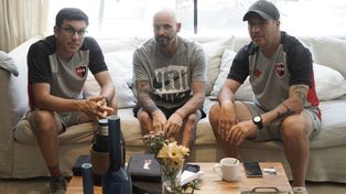 Larriera, Michaloutsos y Raúl Salazar . Los nuevos responsables del fútbol de Newell’s.