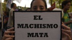 Una de las marchas en contra de la violencia machista que se hicieron en Rosario. Una de las marchas en contra de la violencia machista que se hicieron en Rosario.