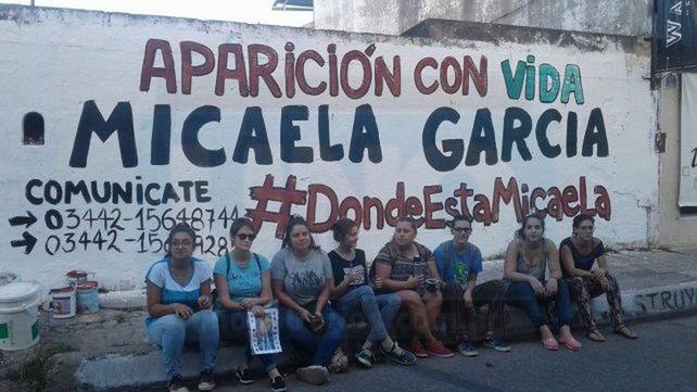 Reclamo. Cientos de personas marcharon en Concepción del Uruguay por la aparición de Micaela.