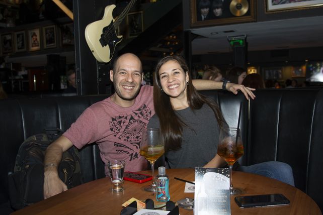 Hernán Sosa y Natalia Vicentin