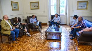 Pablo Javkin recibió a José Corral y mueve sus fichas para 2023.&nbsp;