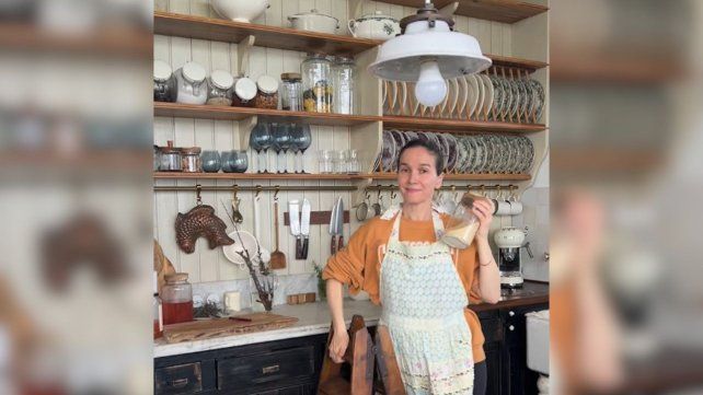 Natalia Oreiro mostró su receta de cheesecake y revolucionó las redes
