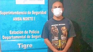 Detuvieron a Rodrigo La Hiena Barrios por violencia de género