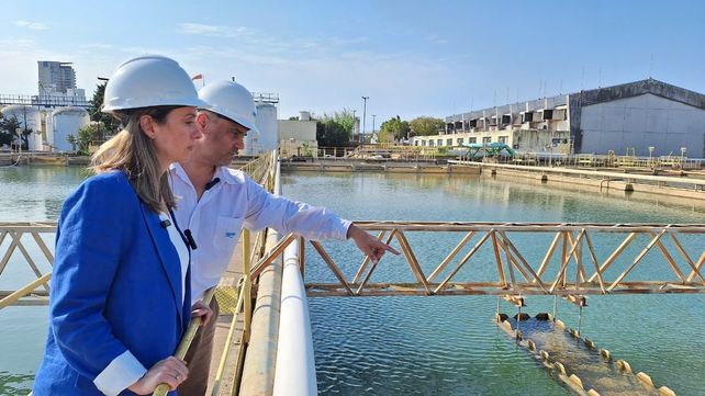 La presidenta de Aguas Santafesinas