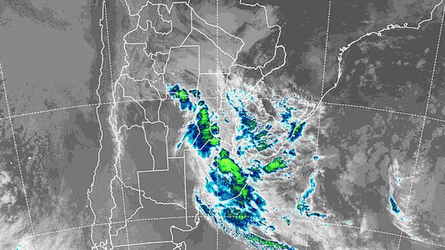Alerta meteorológico para una parte de Entre Ríos