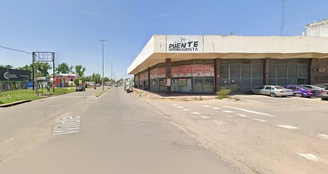 La zona de Wilde al 700 donde se produjo el robo.