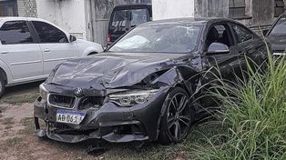 Tras el violento choque por alcance el conductor huyó a pie